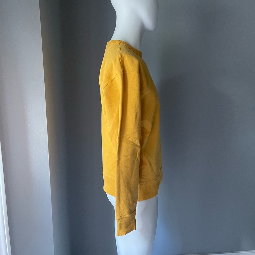 Champion Men's Mustard Crewneck Sweater - Picture 5 of 6